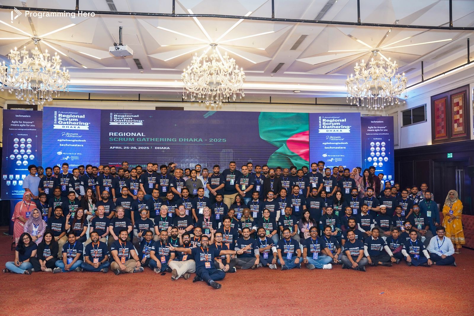 Regional Scrum Gathering Dhaka conference photo