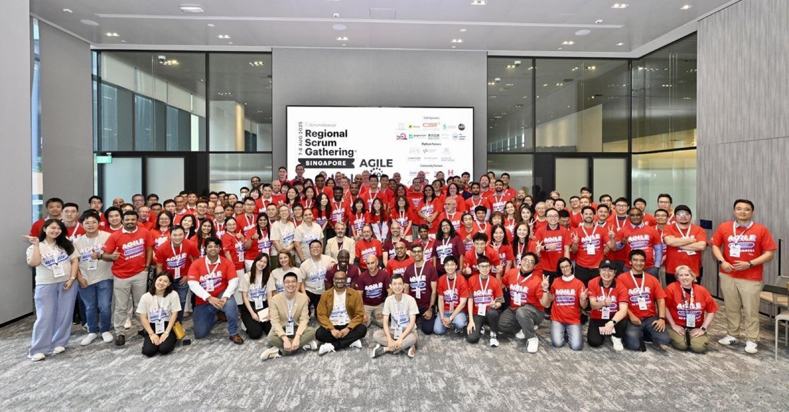 Regional Scrum Gathering Singapore conference photo